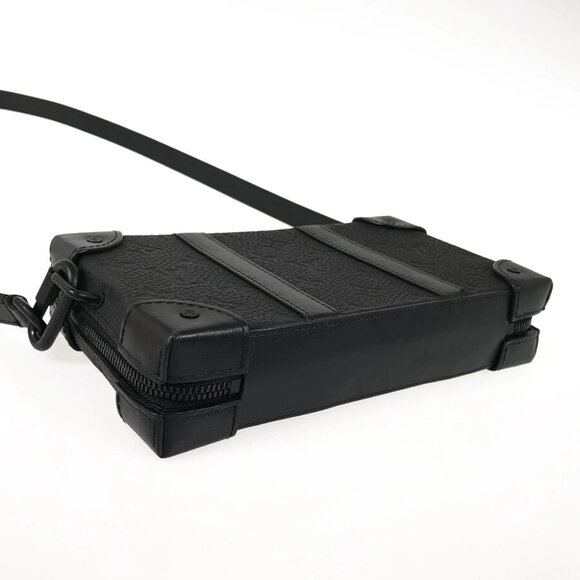 LOUIS VUITTON Taurillon Leather Soft Trunk Wallet Shoulder bag - Picture 4 of 14